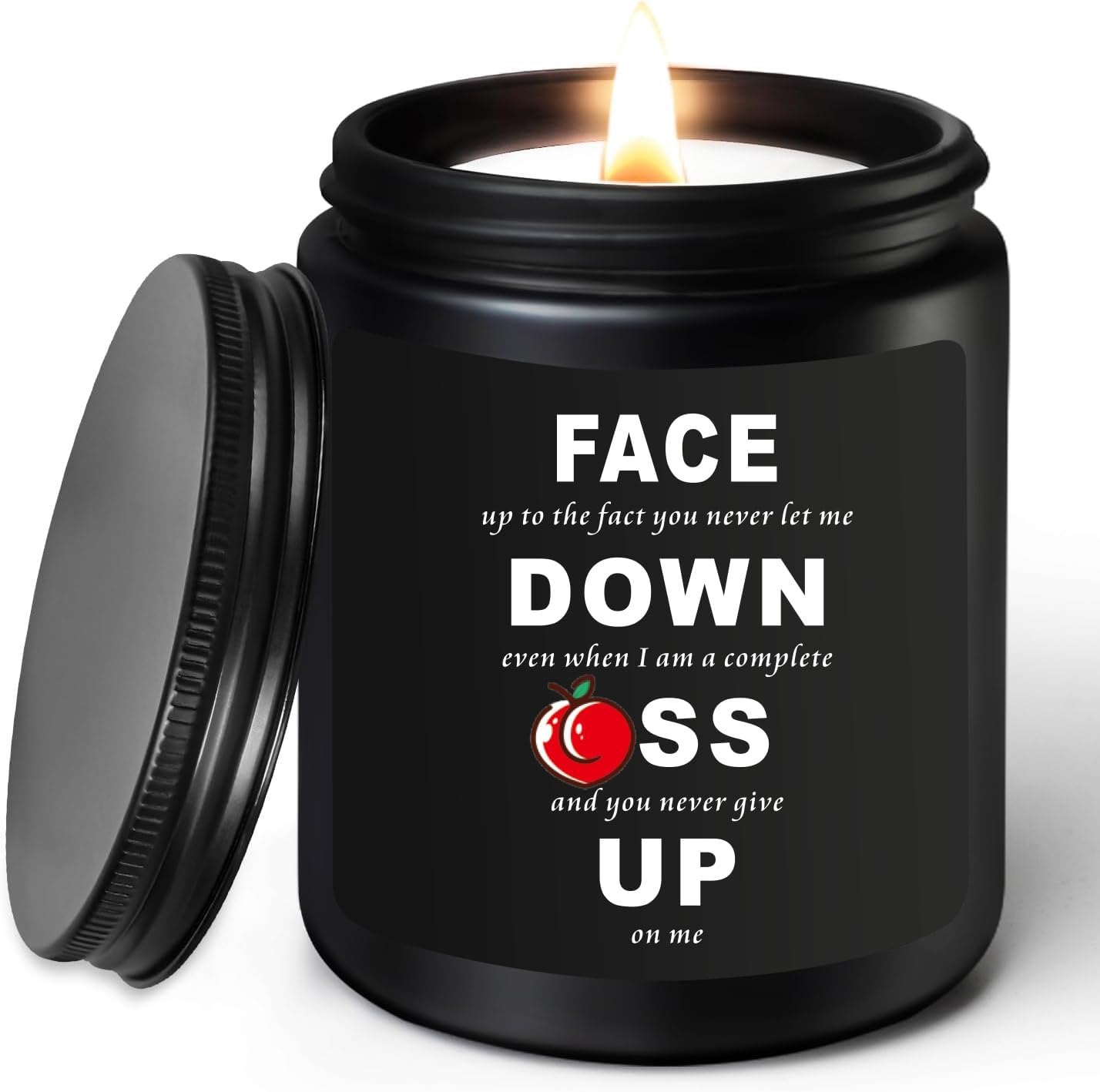 Romantic Valentine’s Day Scented Candle — Love Gift for Her & Him, Cozy Home Ambience