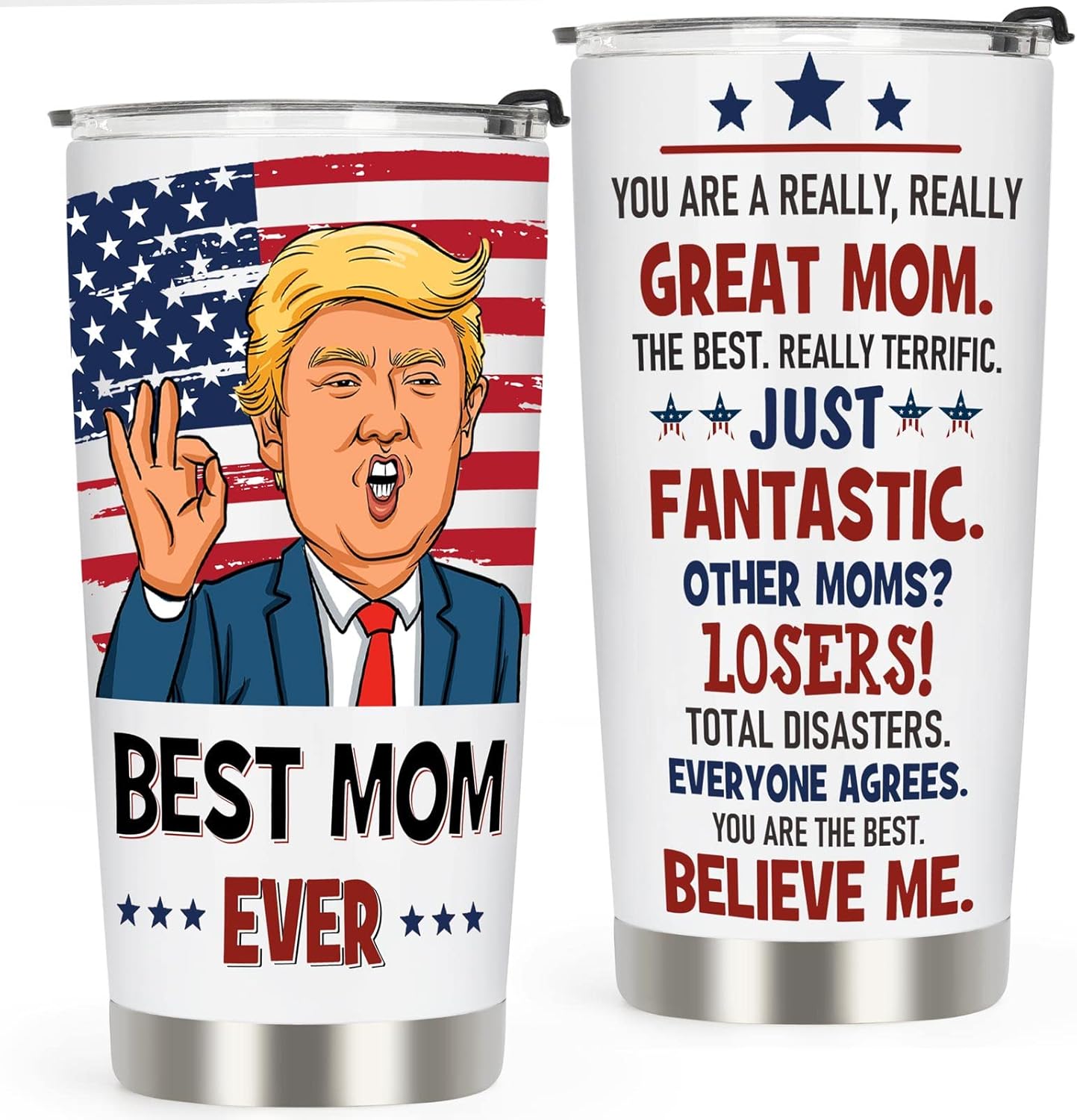 Valentine’s Day “Best Wife Ever” Insulated Travel Tumbler — 20 oz Stainless Steel Coffee Cup Gift for Her