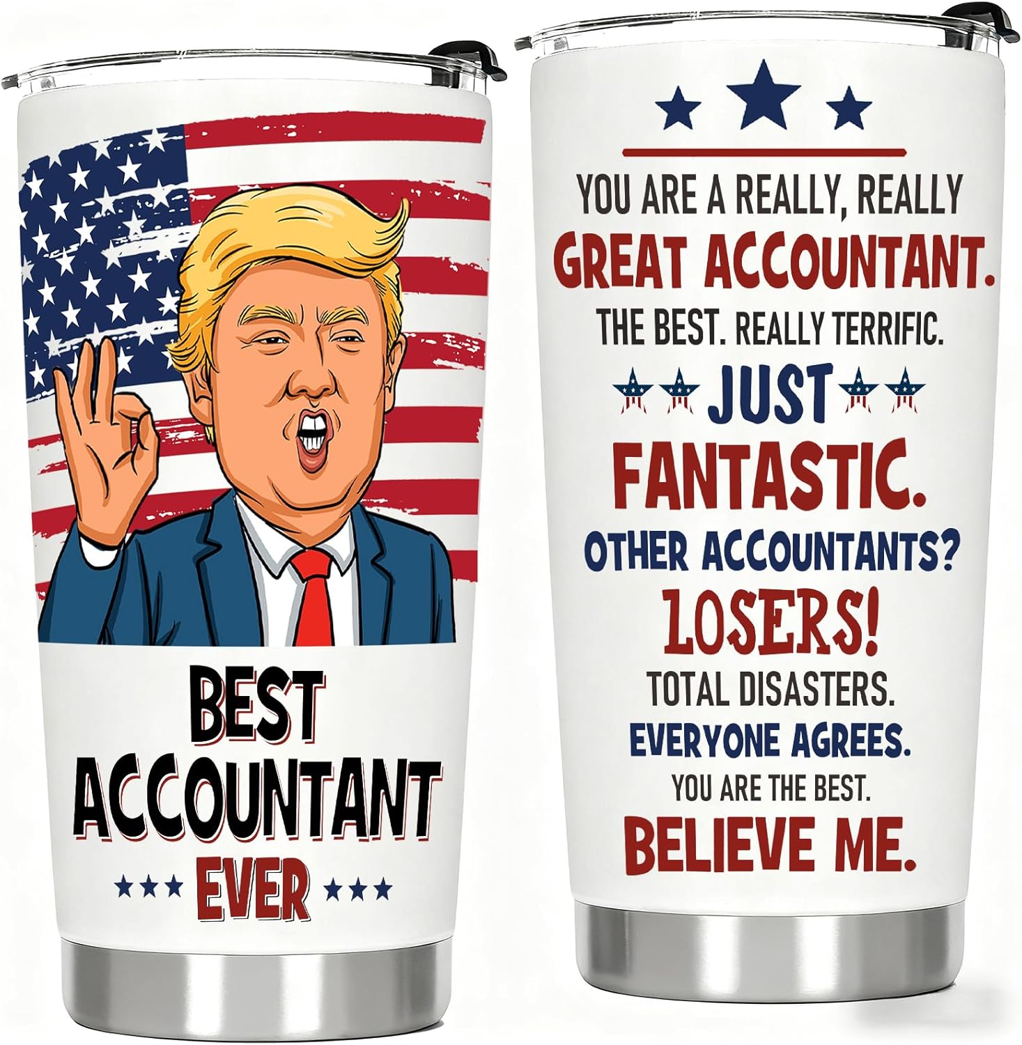 Valentine’s Day “Best Wife Ever” Insulated Travel Tumbler — 20 oz Stainless Steel Coffee Cup Gift for Her