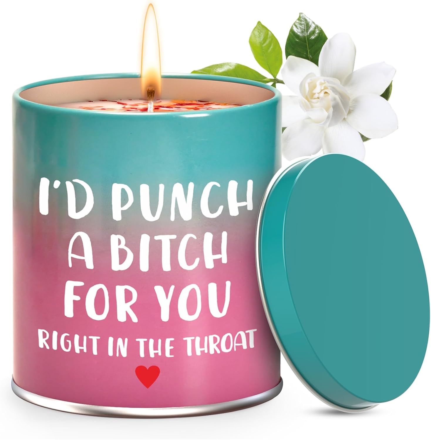 Romantic Valentine’s Scented Candle Gift for Her — Aromatherapy Candle for Girlfriend, Wife & Mom