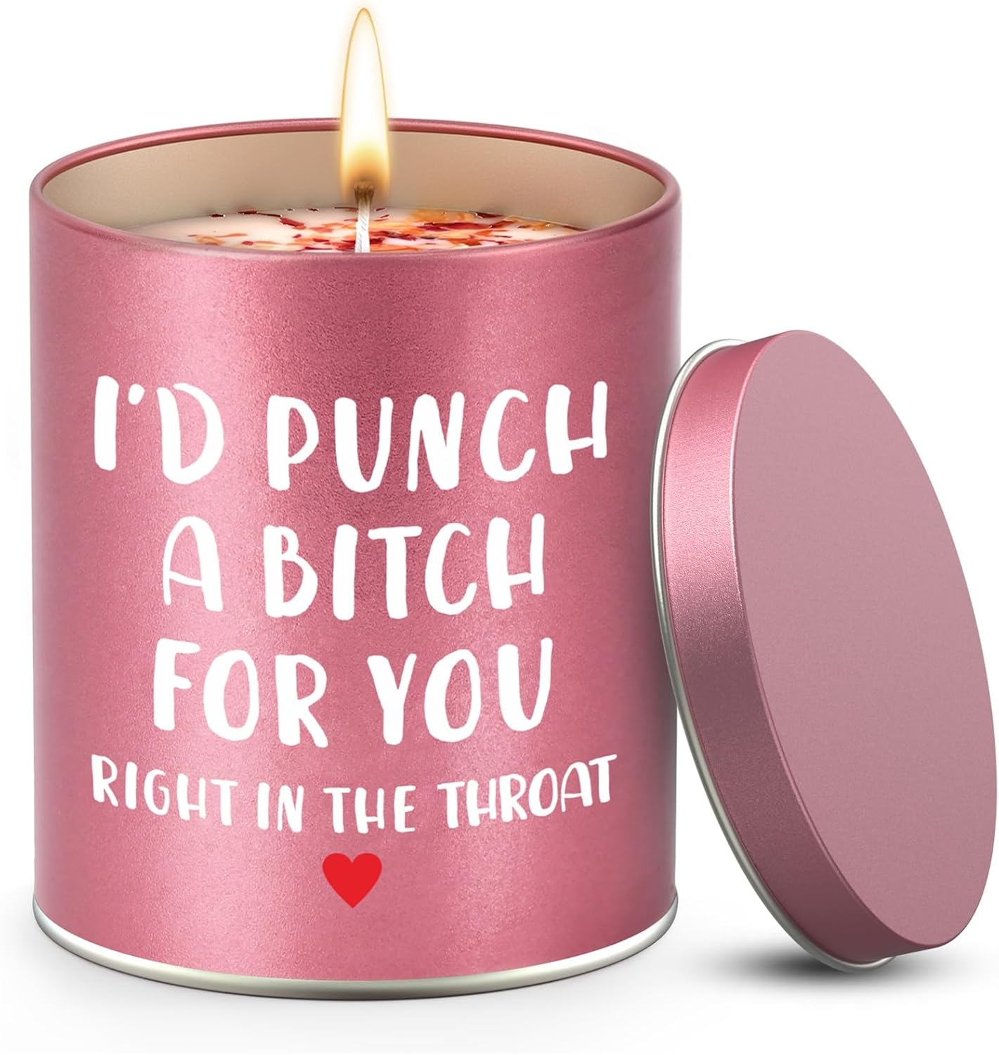 Romantic Valentine’s Scented Candle Gift for Her — Aromatherapy Candle for Girlfriend, Wife & Mom